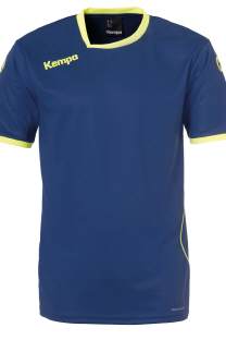 Kempa Curve Trikot deep blue/yellow Gr. S