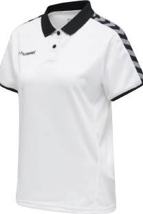 HMLAUTHENTIC FUNCTIONAL POLO WOMEN white Gr. L
