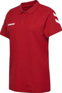 Hummel Go Cotton Polo Women true red