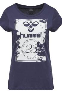Hummel LEANNA TEE Blue nights Women