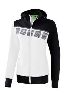 Erima 5-C Trainingsjacke m. Kapuze Damen