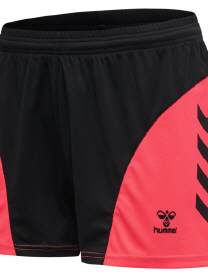 Hummel hmlACTION SHORTS WOMEN black/diva pink