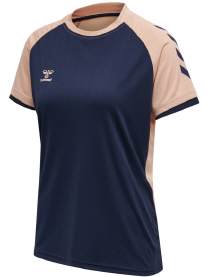 Hummel hmlACTION JERSEY S/S WOMEN marine/dustypink