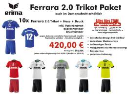 Erima Ferrara 2.0 Trikotsatz 10er Satz