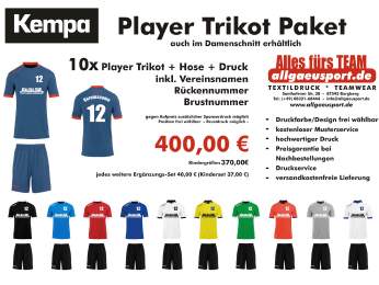 Kempa Player Trikotsatz 10er