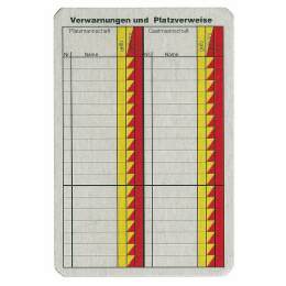 Spielnotizkarten Fussball