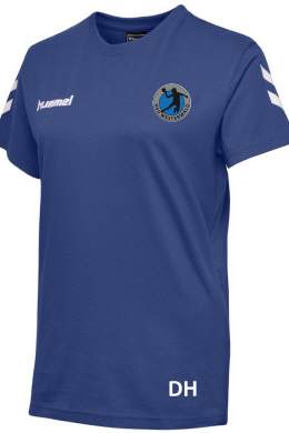 Hummel GO Cotton T-shirt Women blau Westerwald