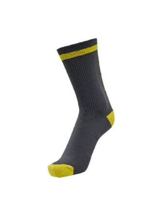 Hummel hmlACTION Indoor Socken kurz asphalt/yellow