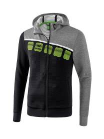 Erima 5-C Trainingsjacke m. Kapuze