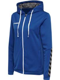 HMLAUTHENTIC POLY ZIP HOODIE WOMEN
