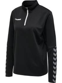 HMLAUTHENTIC HALF ZIP SWEATSHIRT WOMEN