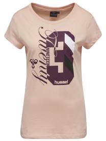 Hummel QUINTESS TEE evending sand Women