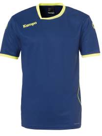 Kempa Curve Trikot deep blue/yellow Gr. S