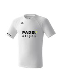 Erima Performance T-Shirt wei&szlig; Padel