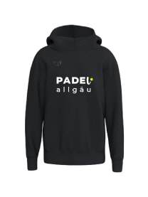 Erima Premia Hoody schwarz Padel