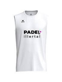 Erima Intro Tank Top Function wei&szlig; Padel